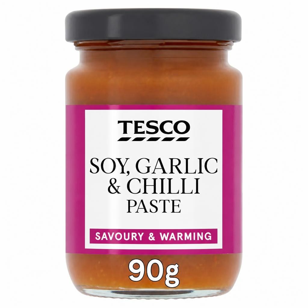 Tesco Soy, Garlic & Chilli Paste 90G
