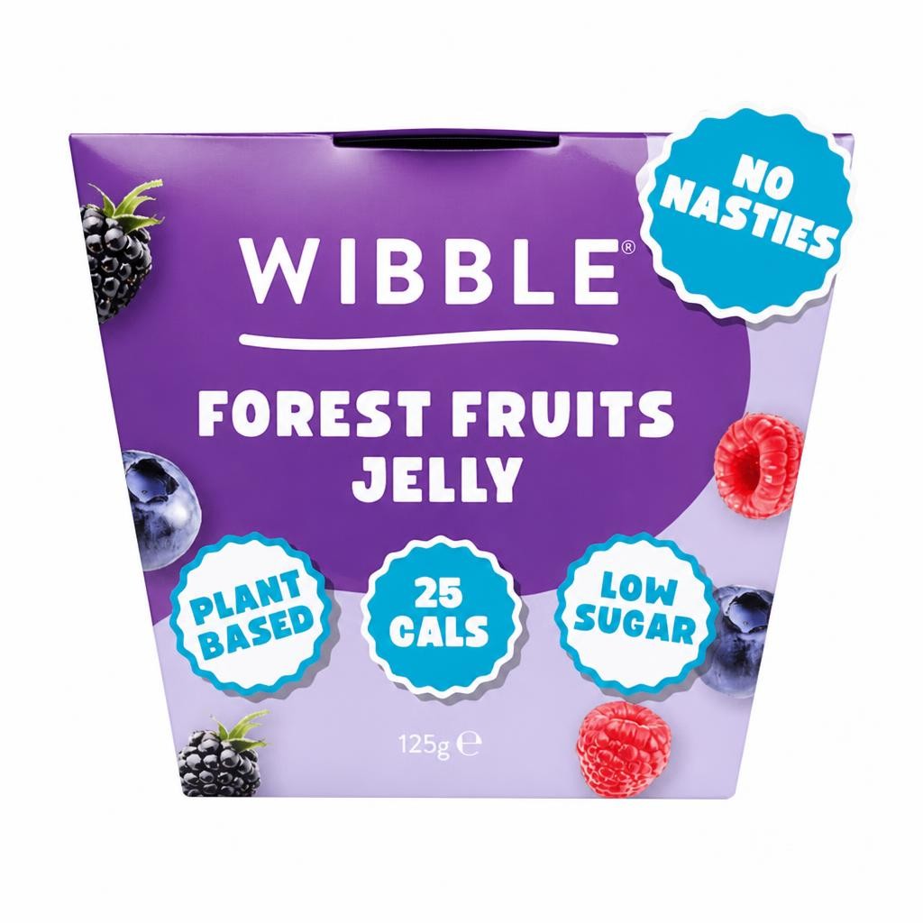 Wibble Forest Fruits Jelly Pot 125g