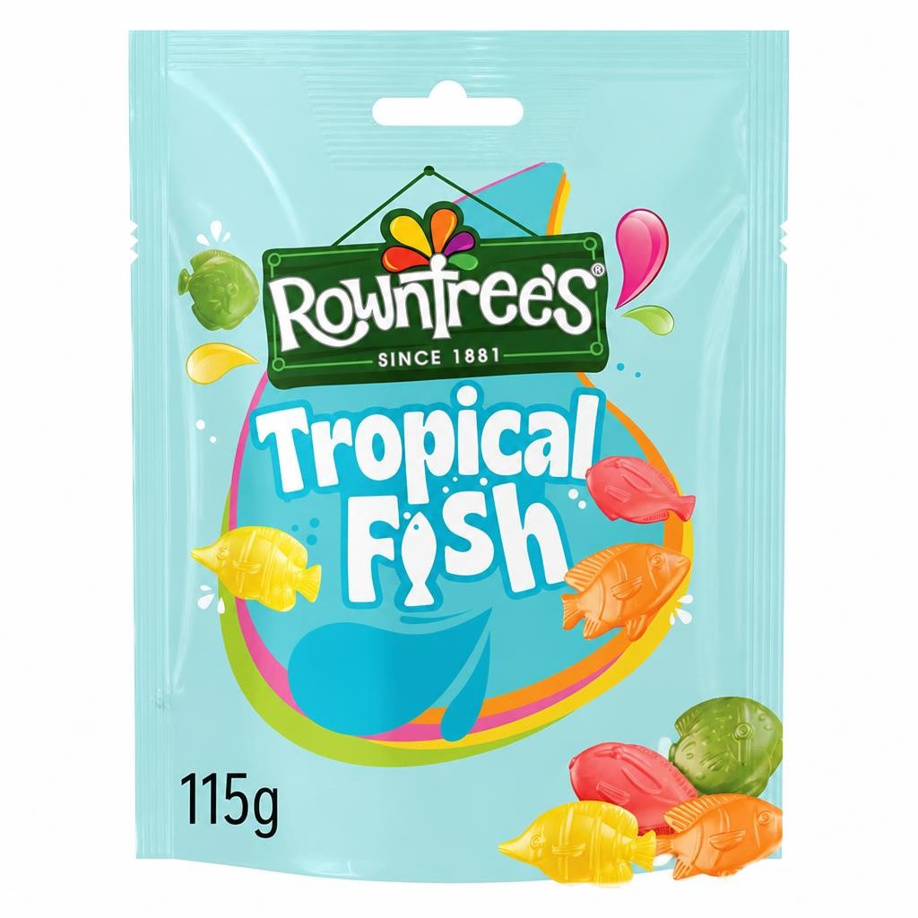 Rowntree's Tropical Fish Sweets 115g