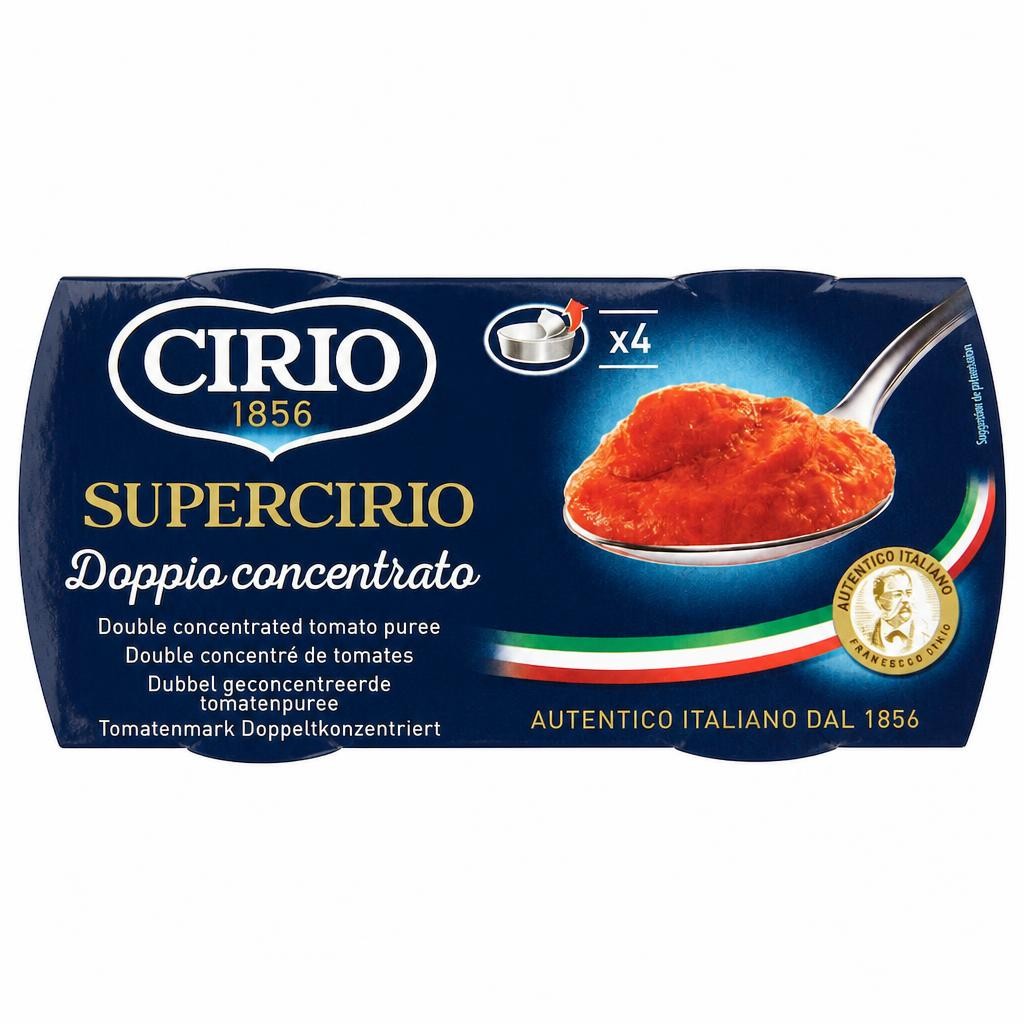 Cirio Double Concentrate Puree 4 Pack 70G