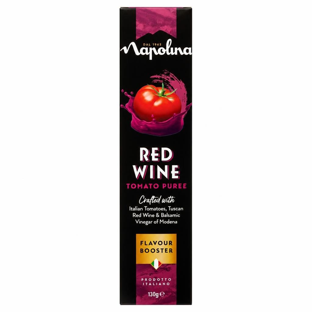 Napolina Red Wine Tomato Booster 130G