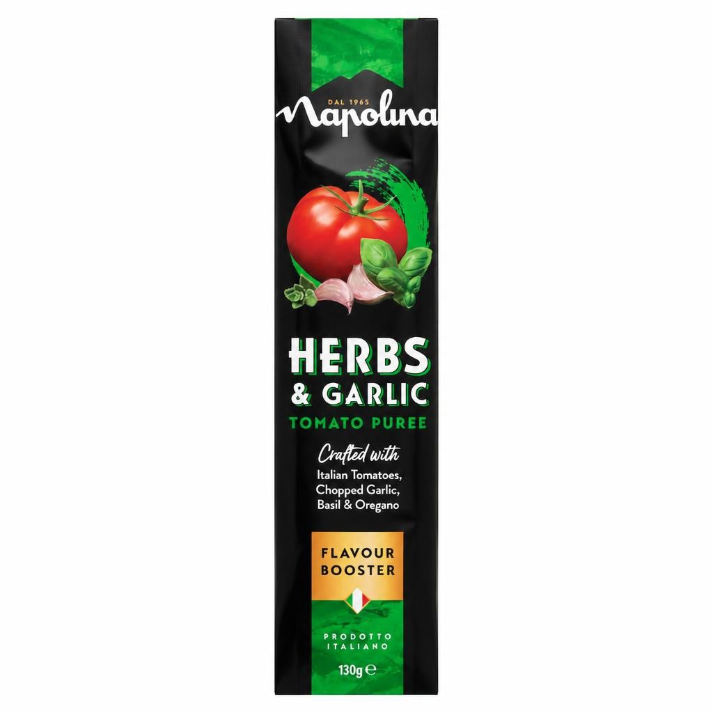 Napolina Herbs & Garlic Booster 130G