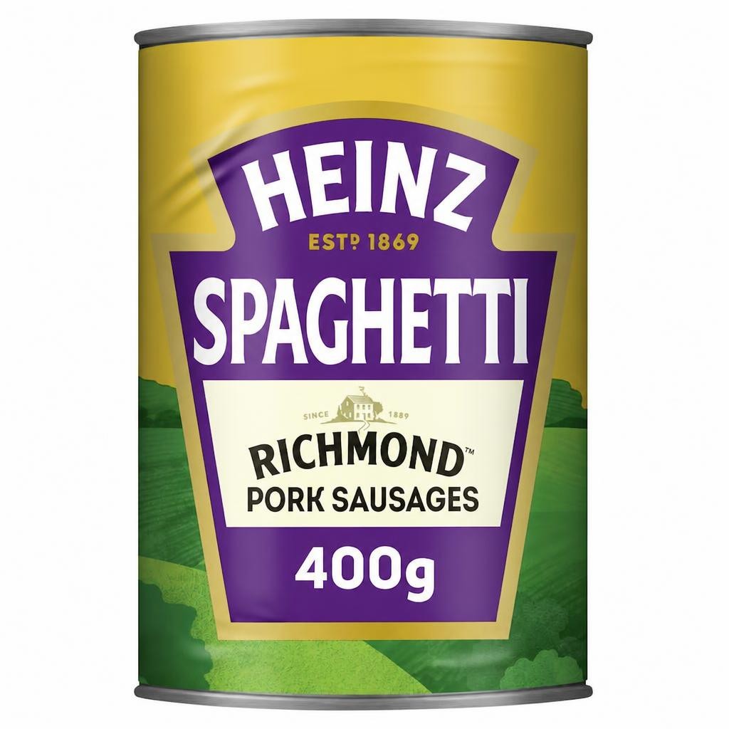 Heinz Spaghetti with Richmond Pork Sausages 400g