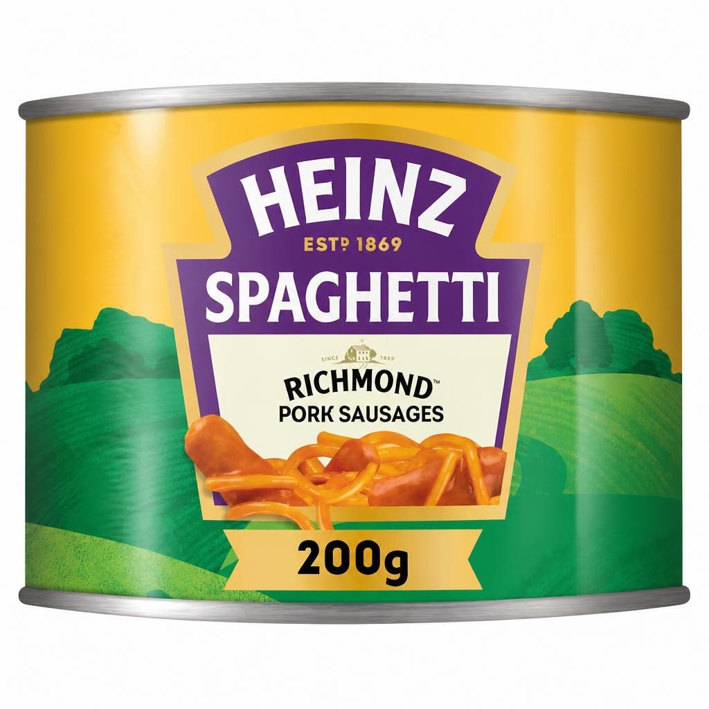 Heinz Spaghetti Richmond Pork Sausages 200g