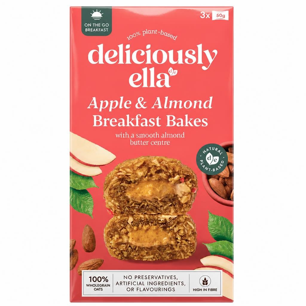 Deliciously Ella Apple & Almond Breakfast Bakes 150g