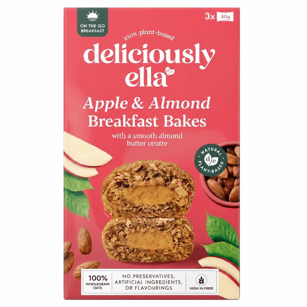 Deliciously Ella Apple & Almond Breakfast Bakes 150g
