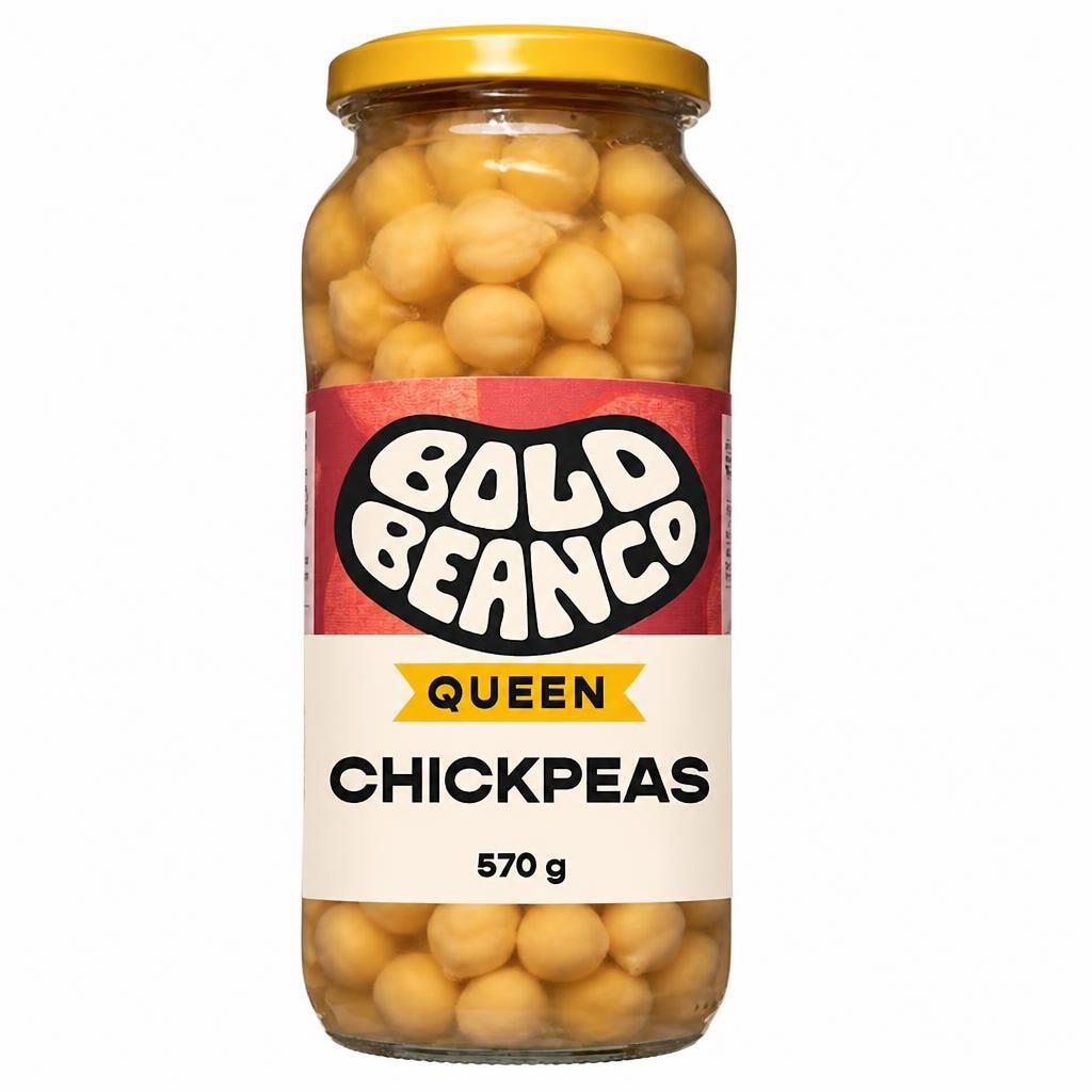 Bold Bean Co Queen Chickpeas 570g