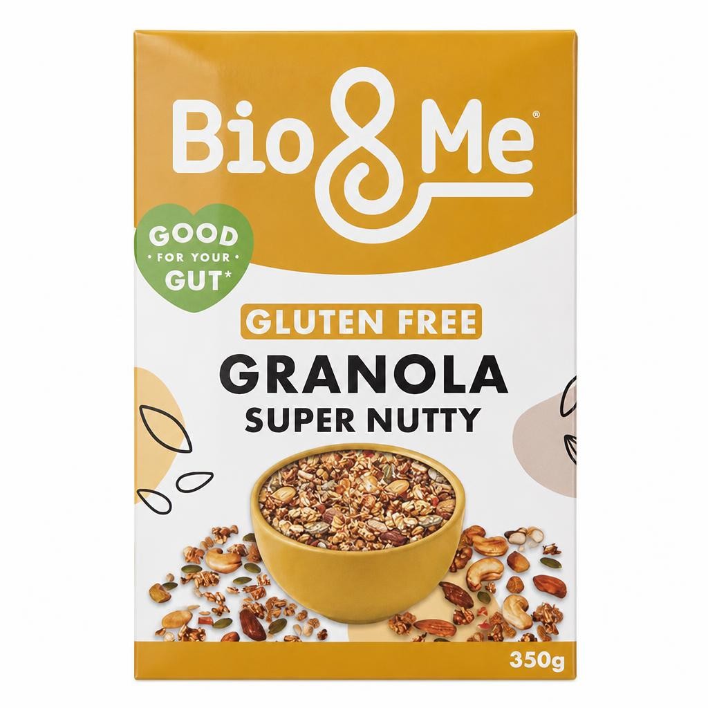 Bio&Me Gluten Free Granola Super Nutty 350g