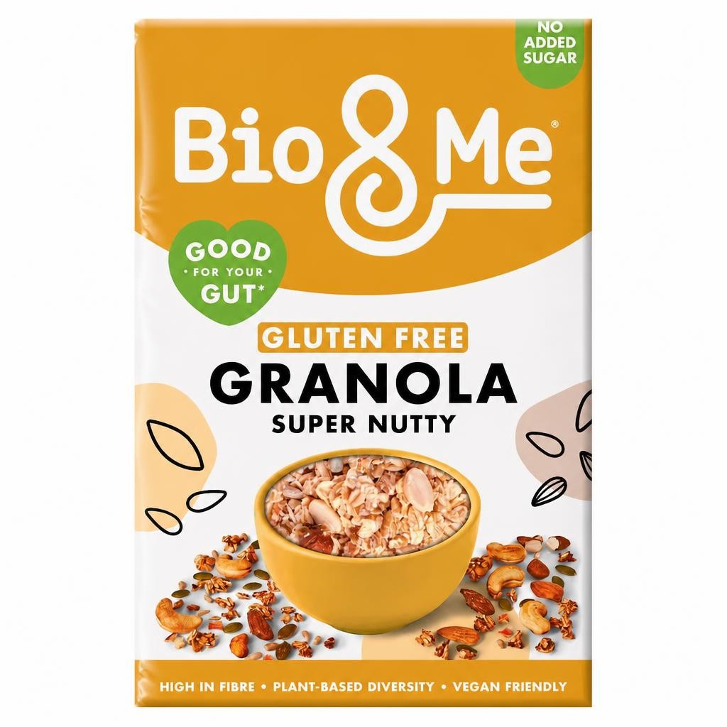Bio&Me Gluten Free Granola Super Nutty 350g