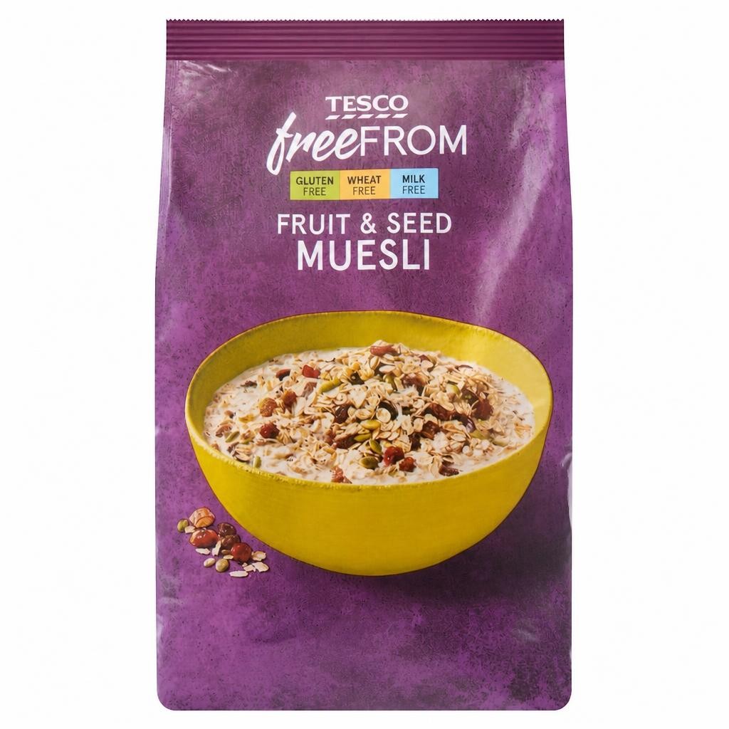 Tesco Free From Fruit & Seed Muesli 450g