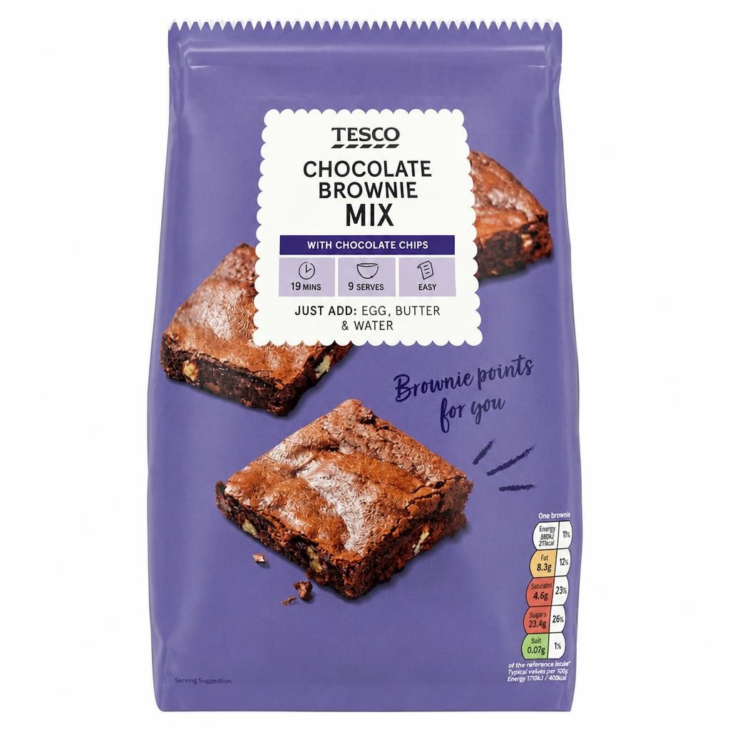 Tesco Chocolate Brownie Mix 375g
