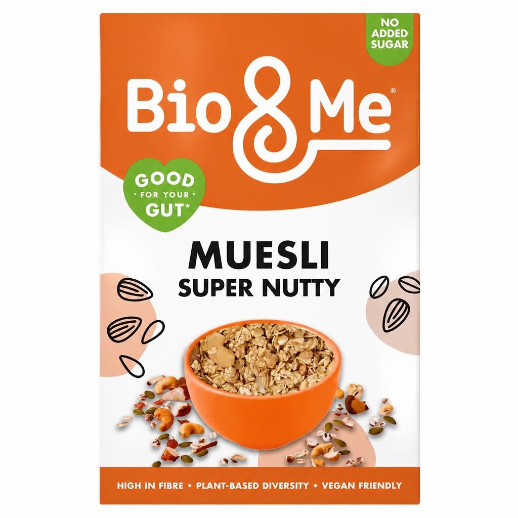 Bio&Me, Muesli, Super Nutty, 450g