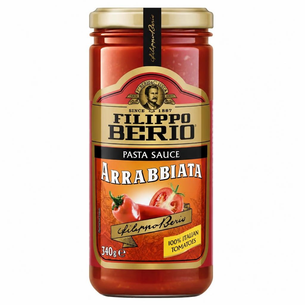 Filippo Berio Arrabbiata Pasta Sauce 340G