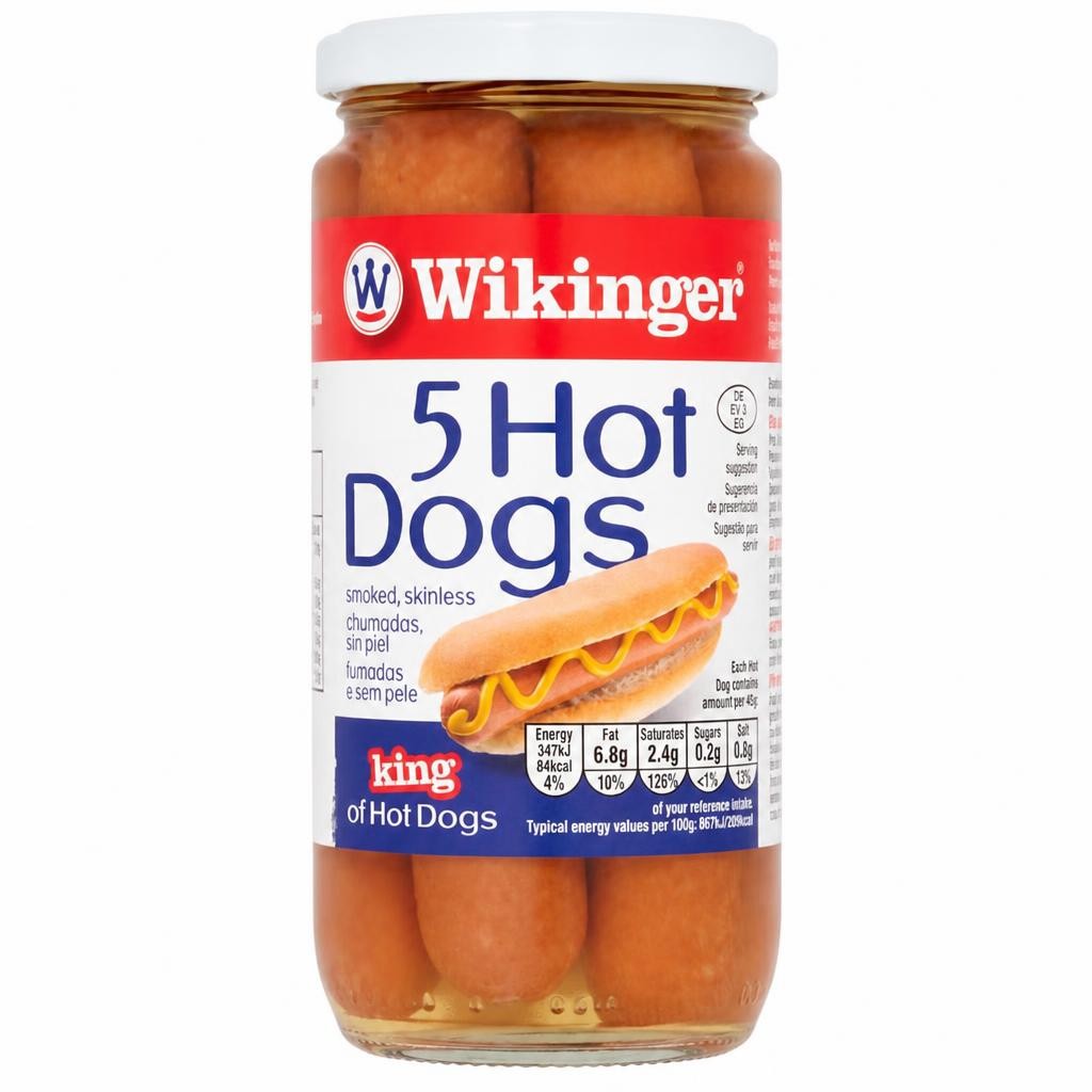 Wikinger 5 Hot Dogs 200G