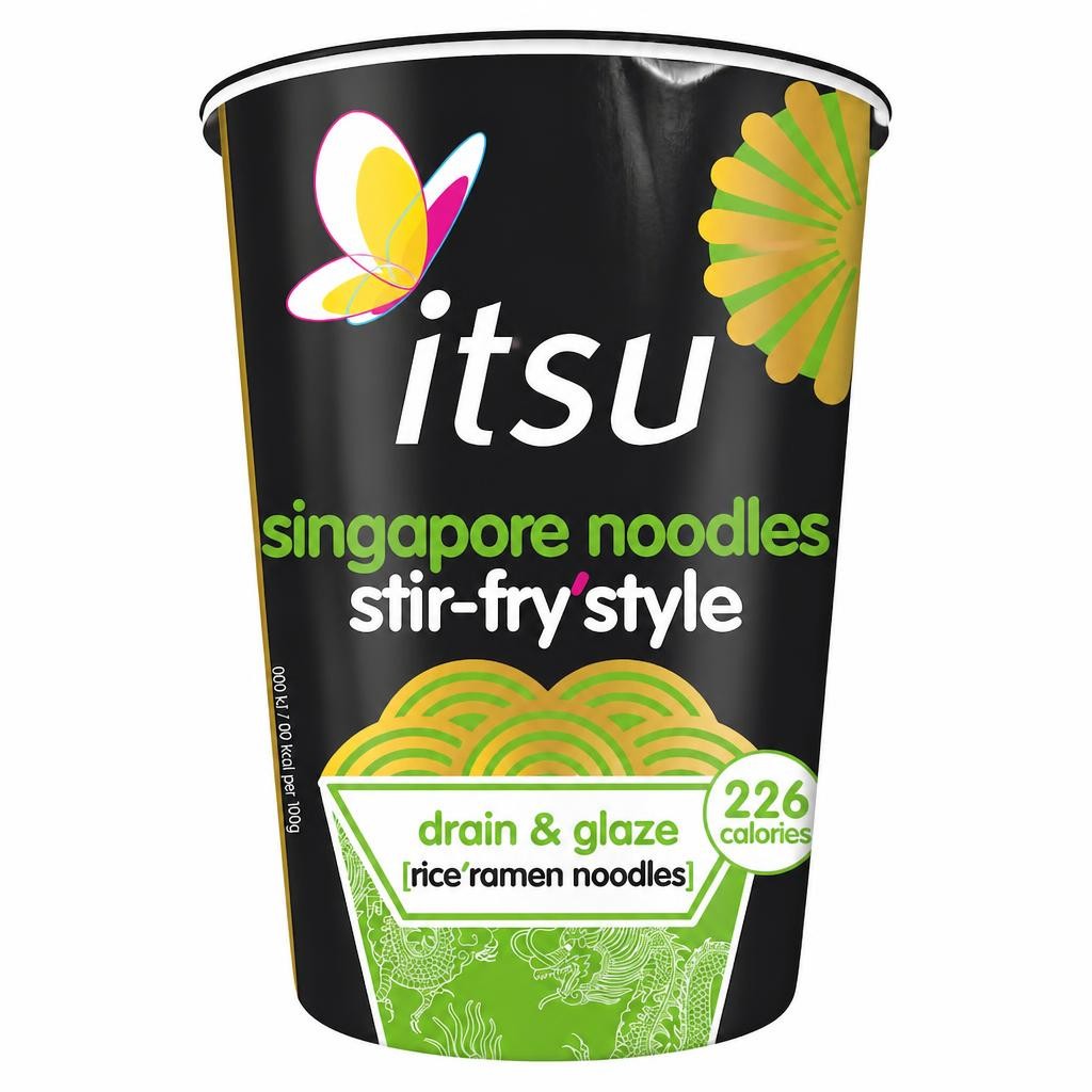 Itsu Singapore stir fry style noodles 79g