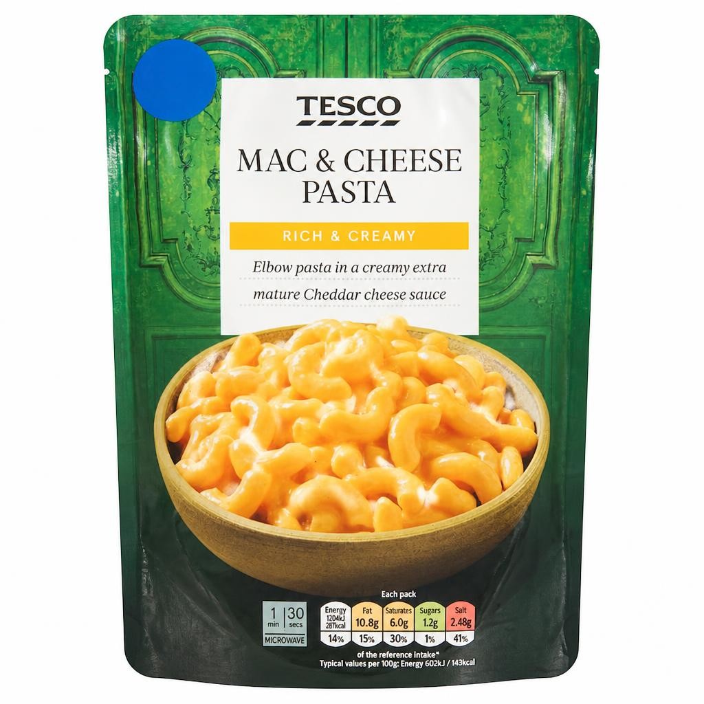 Tesco Mac & Cheese Pasta 200G