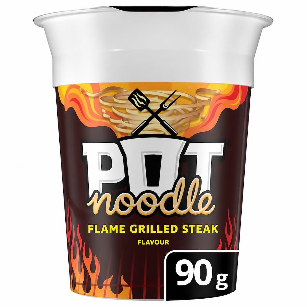Pot Noodle Flame Grilled Steak 90G