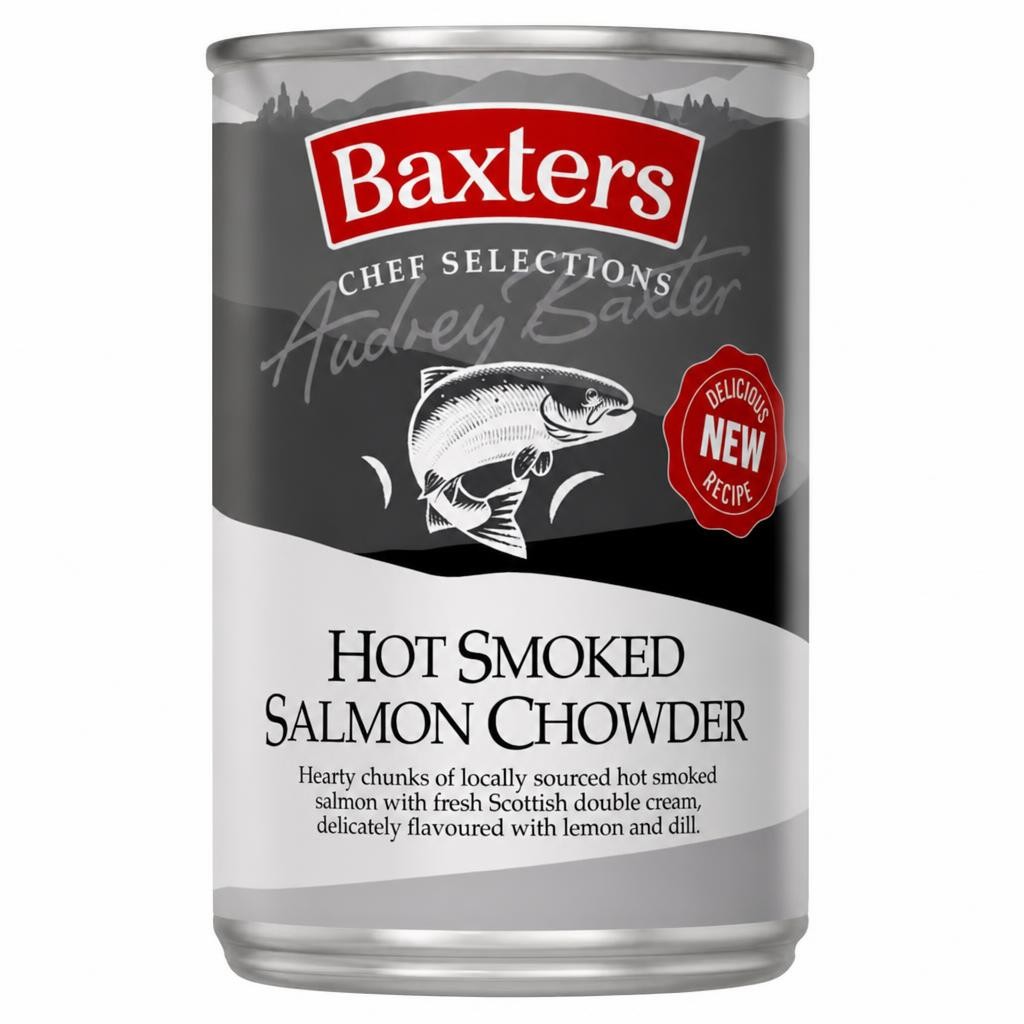 Baxters Hot Smoked Salmon Chowder 400g