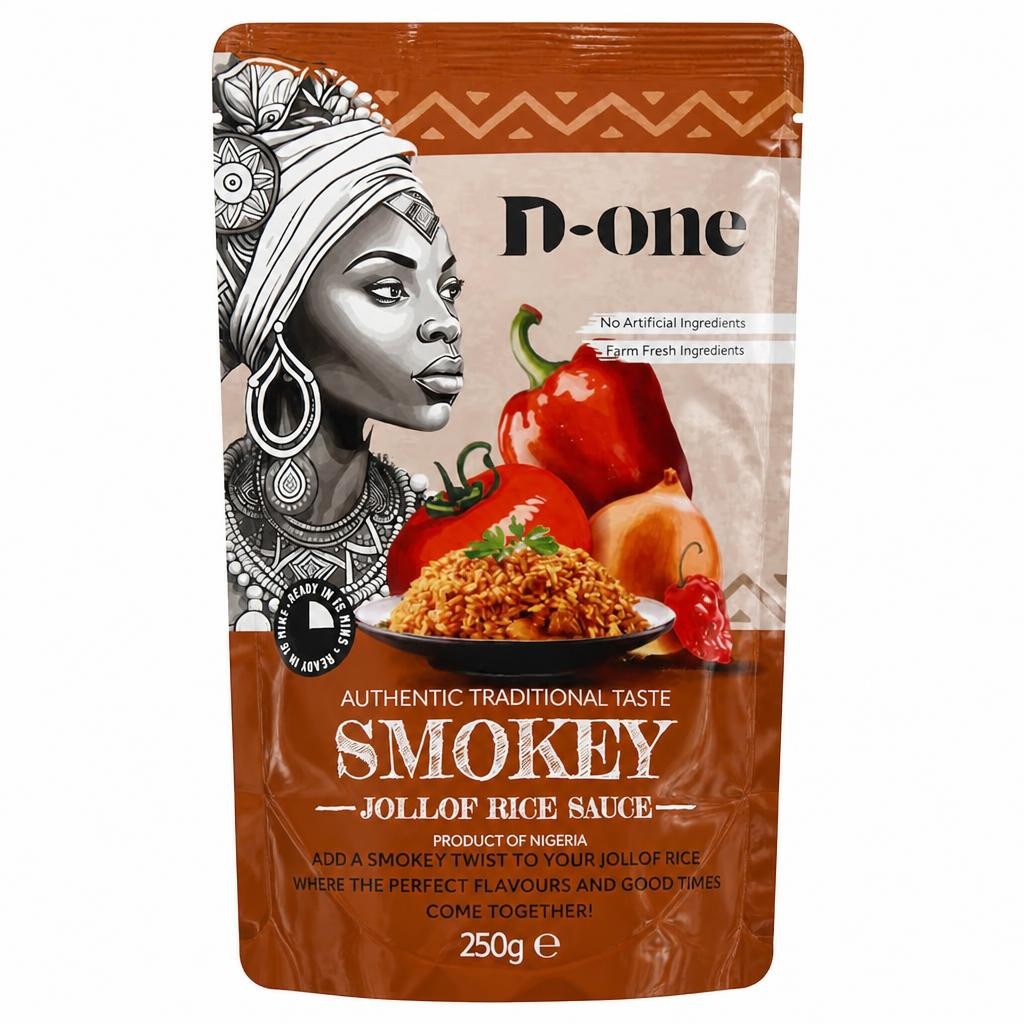 D-One Jollof Rice Sauce Smokey 250g