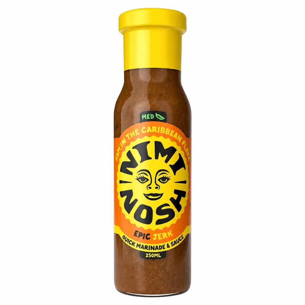 Nimi Nosh Epic Jerk Quick Marinade & Sauce 250ml