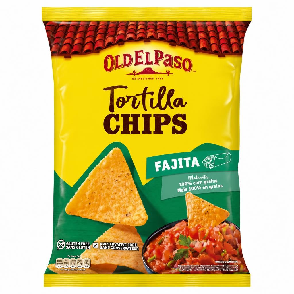 Old El Paso Tortilla Chips - Fajita 185g
