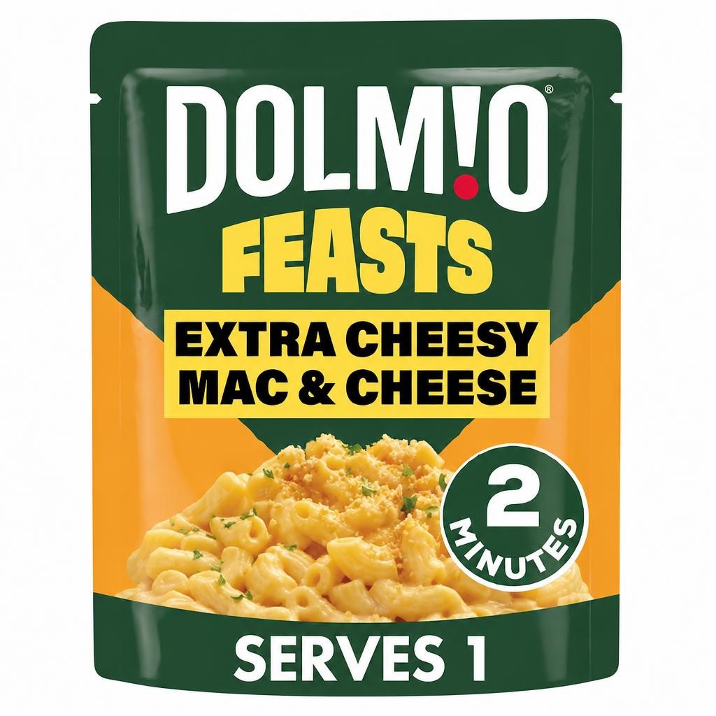 Dolmio Feasts Cheesy Mac & Cheese Pasta Ready Meal 250g