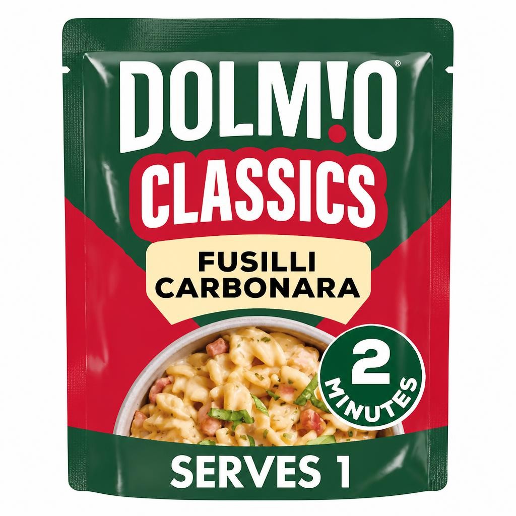 Dolmio Classics Carbonara Fusilli Pasta Ready Meal 250g