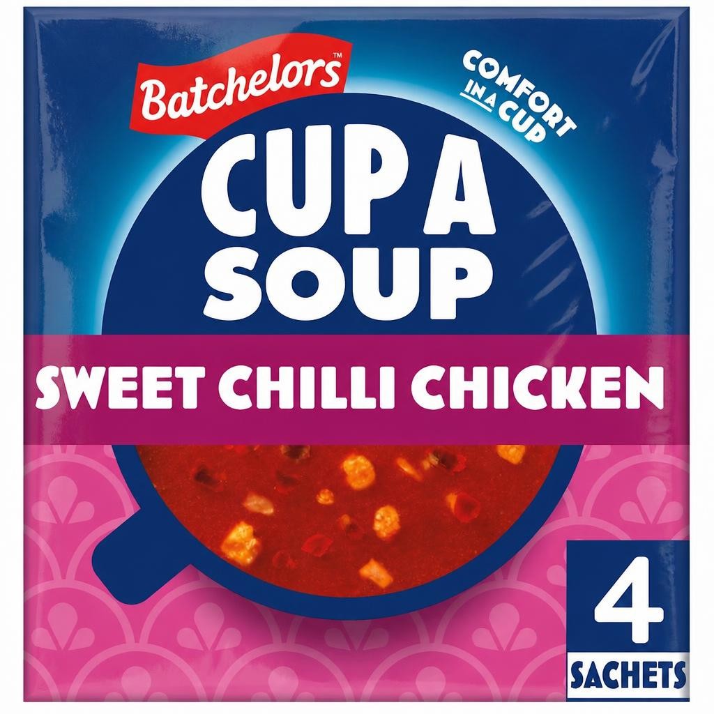 Batchelors Cup a Soup Sweet Chilli Chicken 4 pack 92g