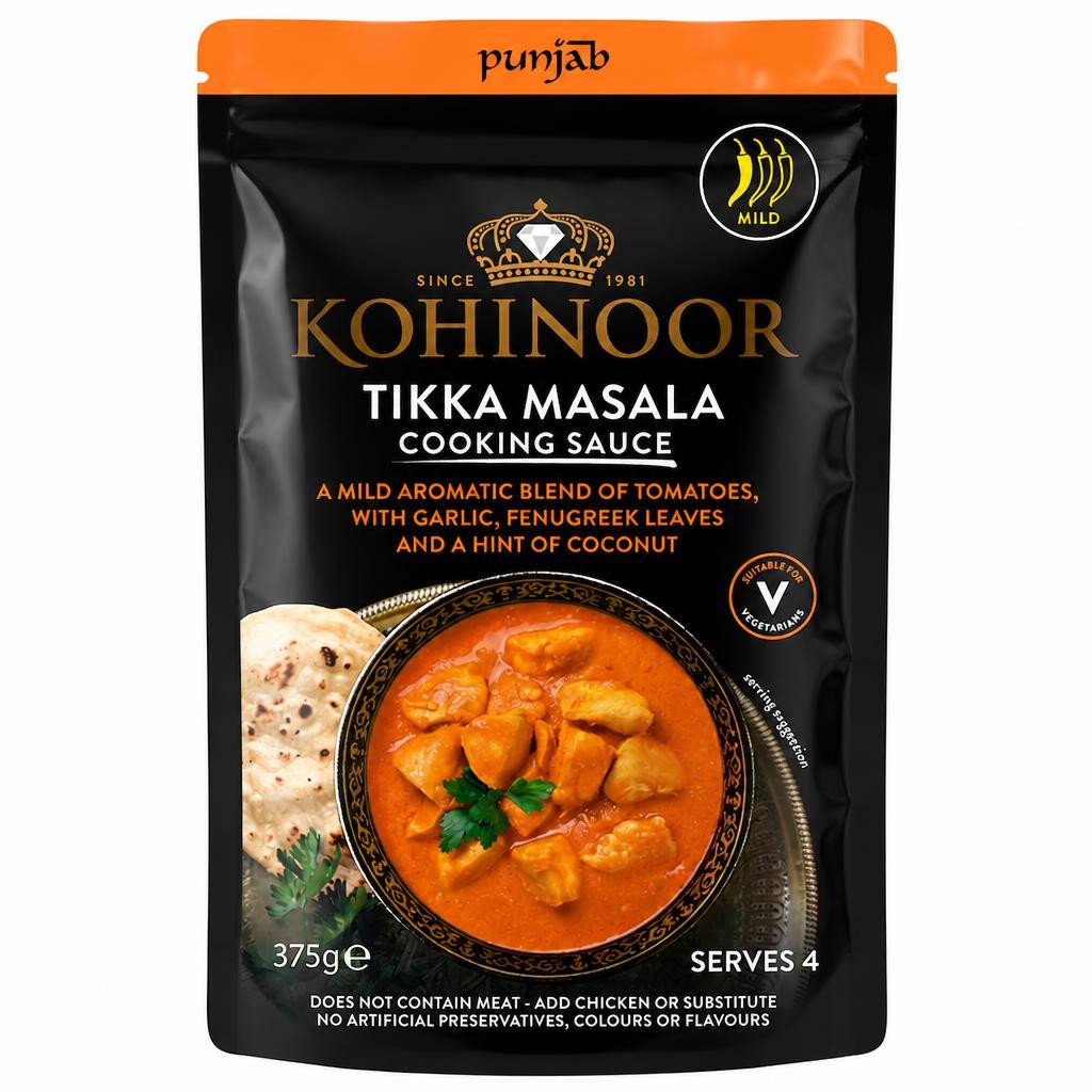 Kohinoor Tikka Masala Cooking Sauce 375g