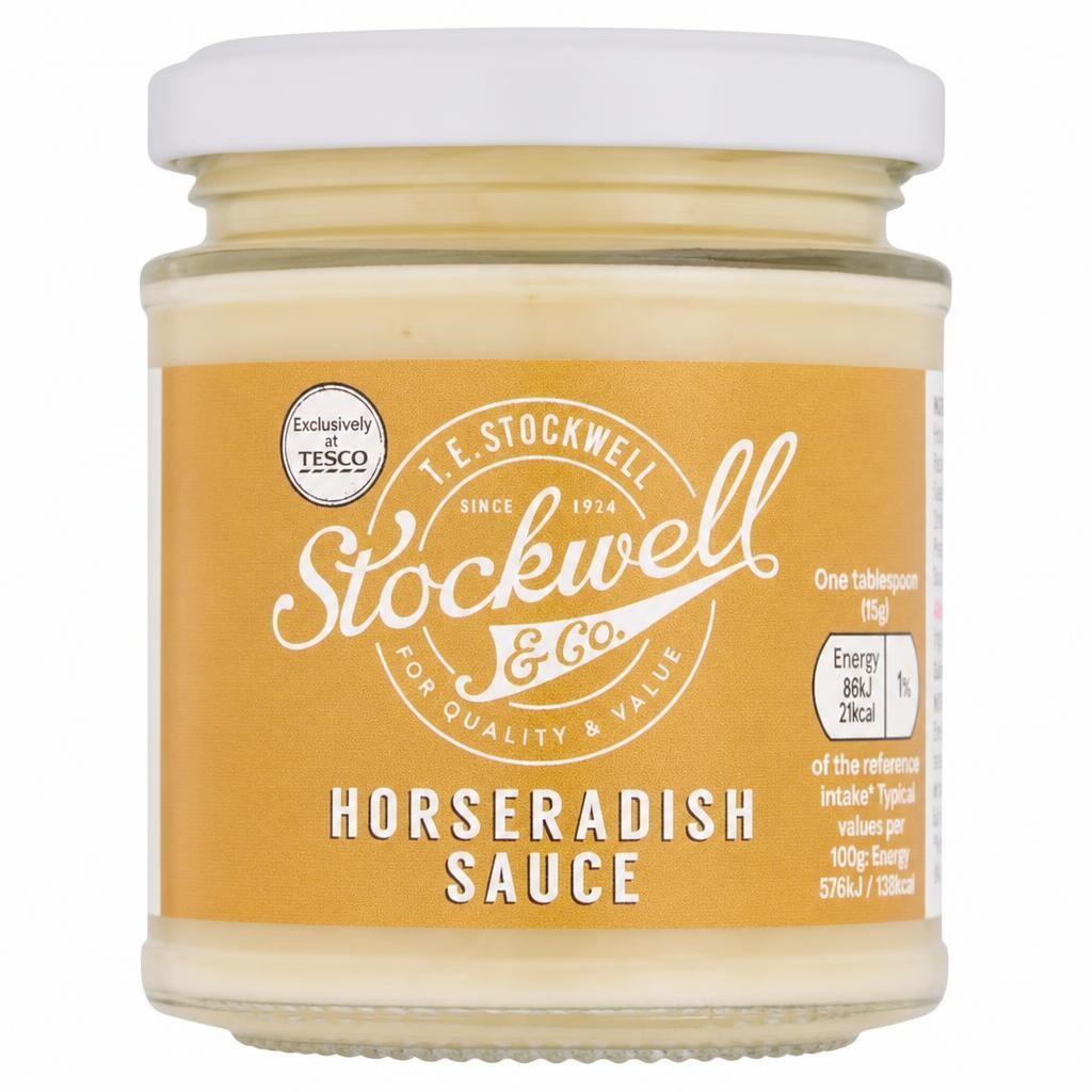 Stockwell & Co Horseradish Sauce 175g