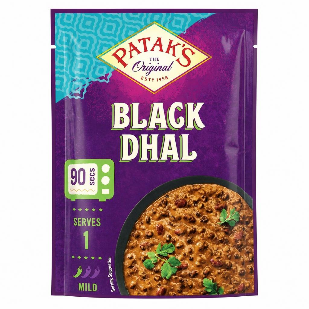 Patak's Indian Black Dhal Ready Meal 270g