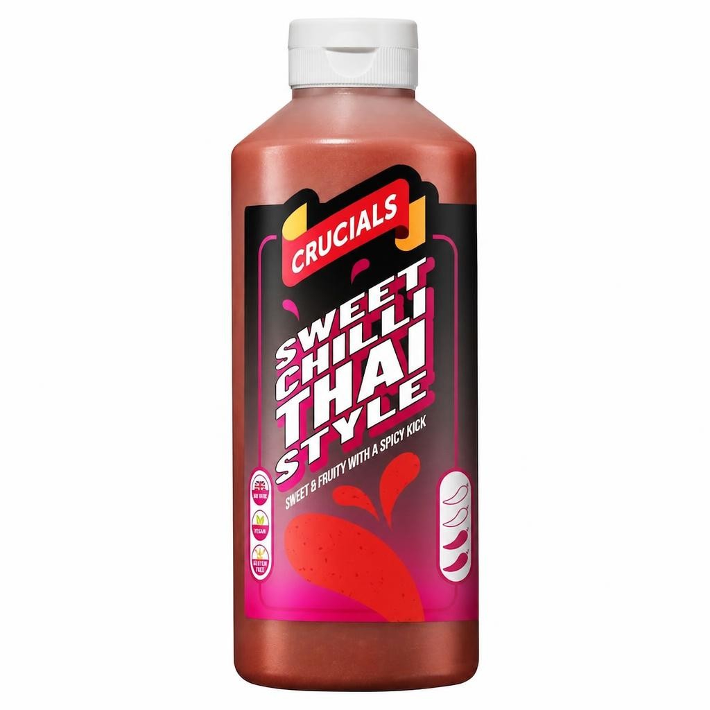 Crucials Sauces Sweet Chilli Thai Style Sauce 500ml