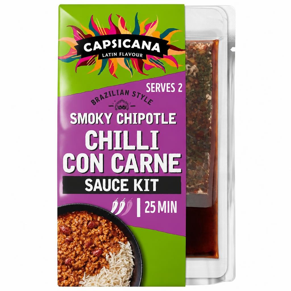 Capsicana Mexican Chilli Con Carne Cooking Sauce Kit 273g
