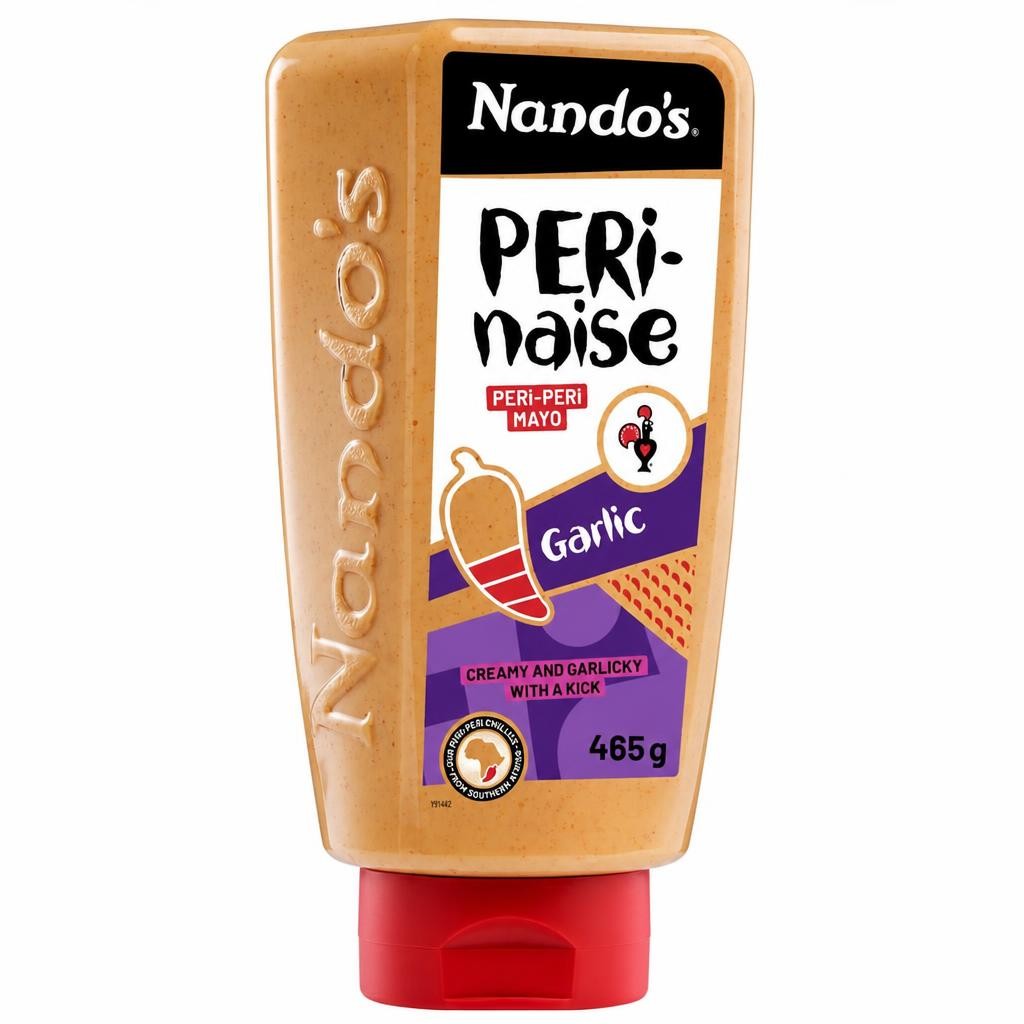 Nandos Perinaise Garlic Mayonnaise Medium 465G