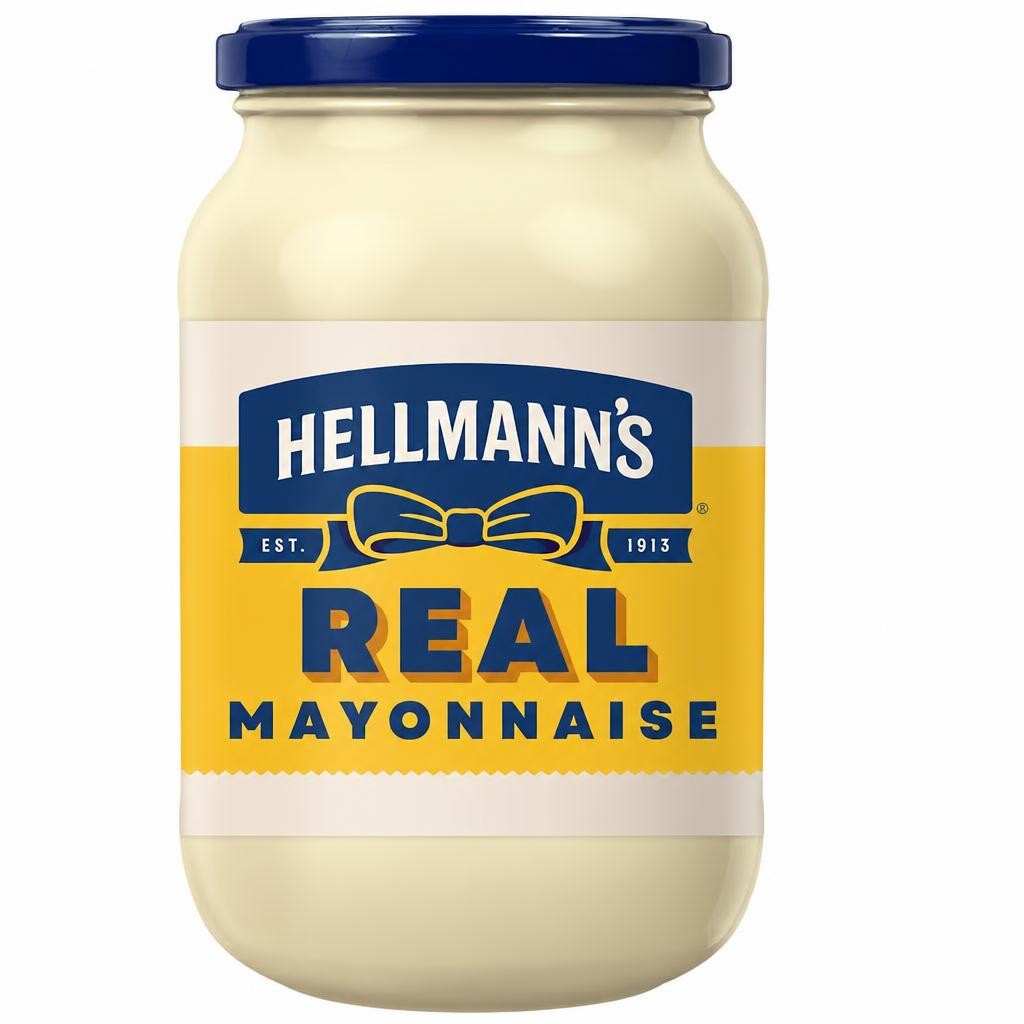 Hellmann's Real Mayonnaise Jar 600g