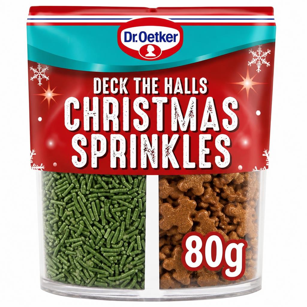 Dr. Oetker Deck the Halls Christmas Sprinkles 80g