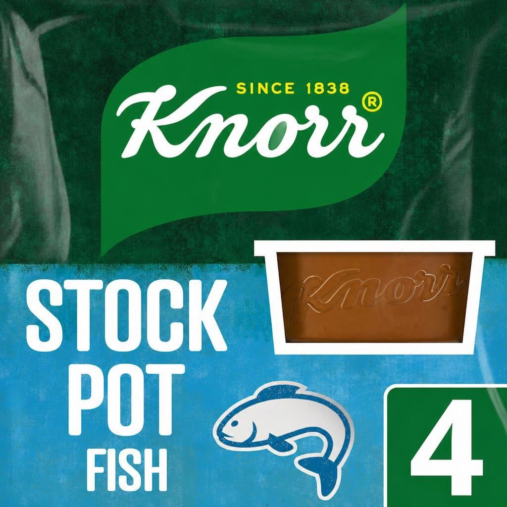 Knorr Fish Stock Pot 4 X 28G