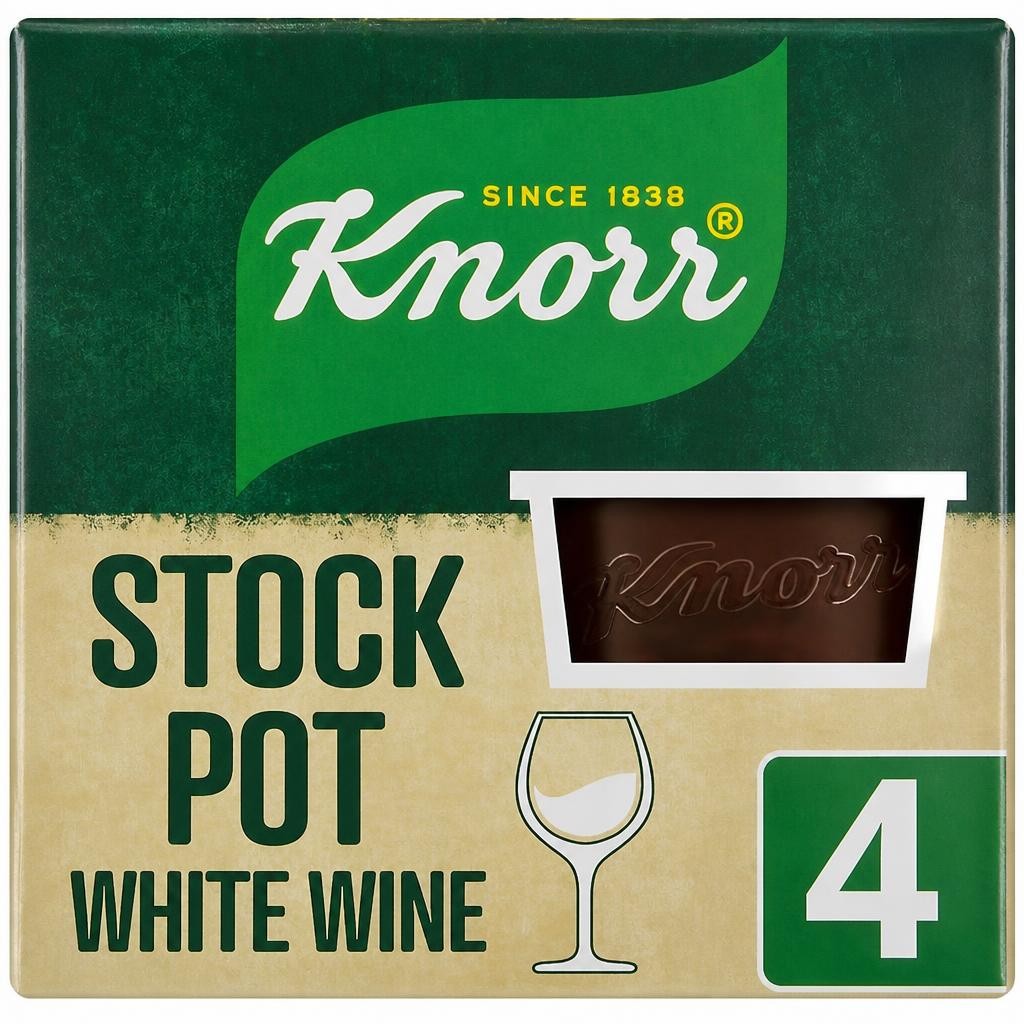Knorr Stockpot White Wine 4Pk 104g