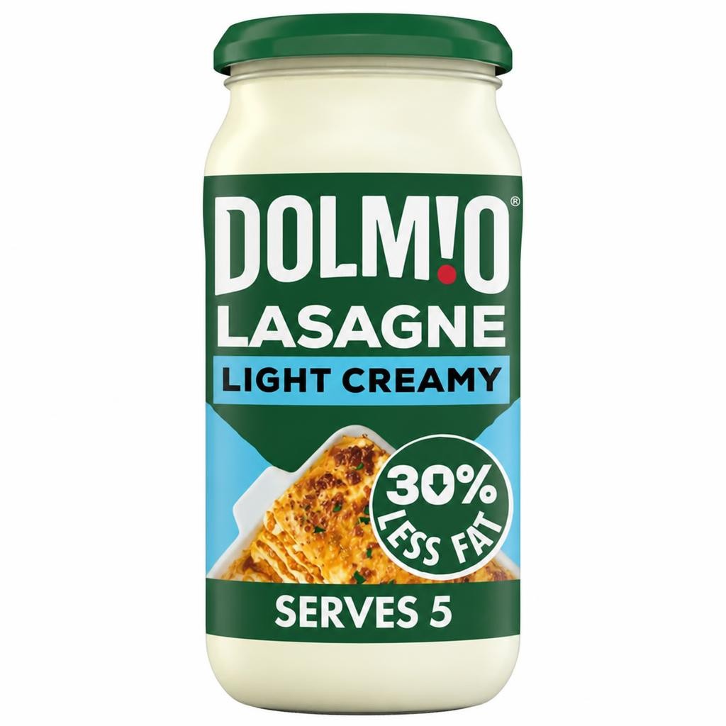 Dolmio Lasagne Light Creamy White Pasta Sauce 440g