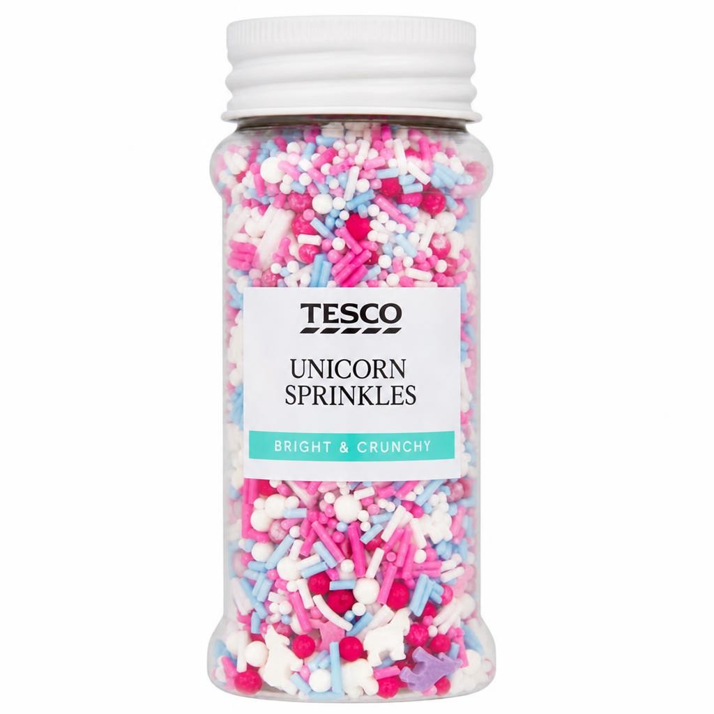 Tesco Unicorn Sprinkles 70G