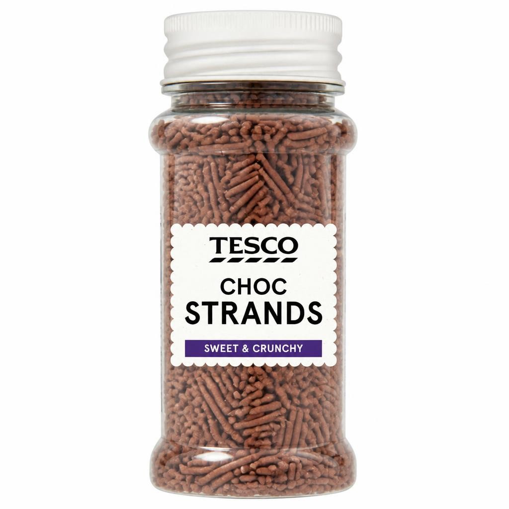 Tesco Choc Strands 65g