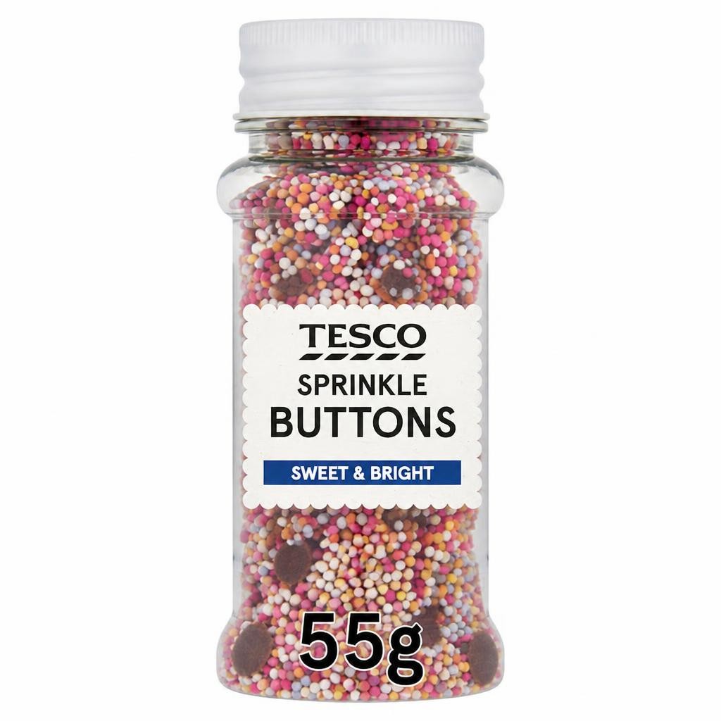 TESCO Mini Sprinkle Buttons 55g
