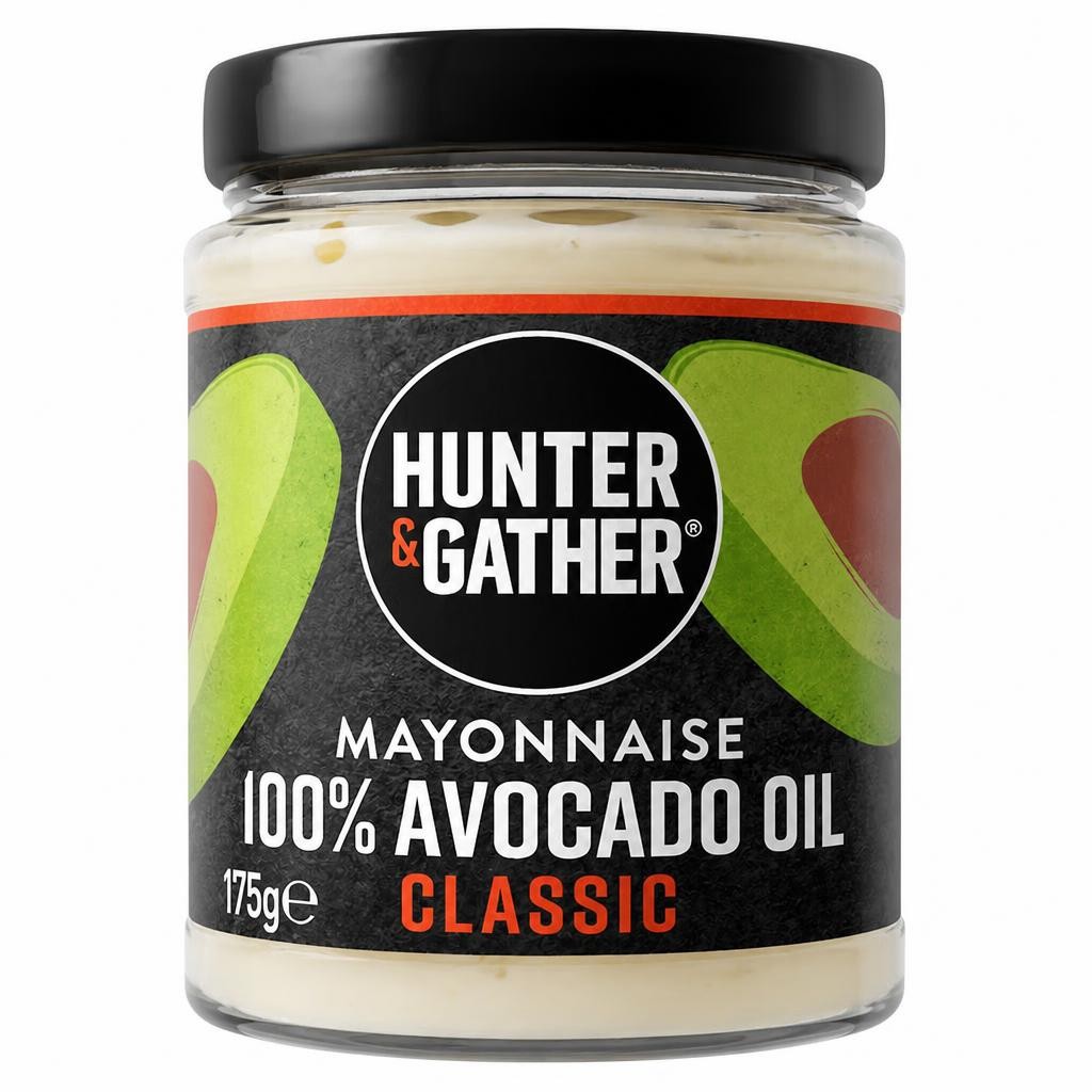Hunter & Gather Avocado Oil Mayonnaise Classic 175g