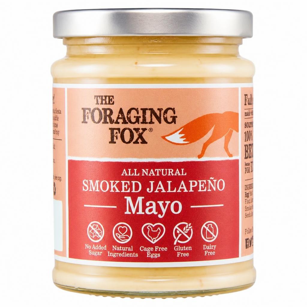 The Foraging Fox - Smoked Jalapeno Mayo 240g
