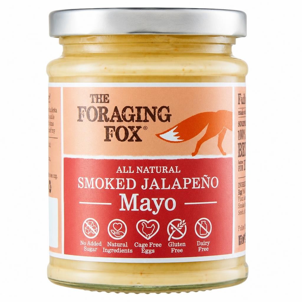 The Foraging Fox - Smoked Jalapeno Mayo 240g