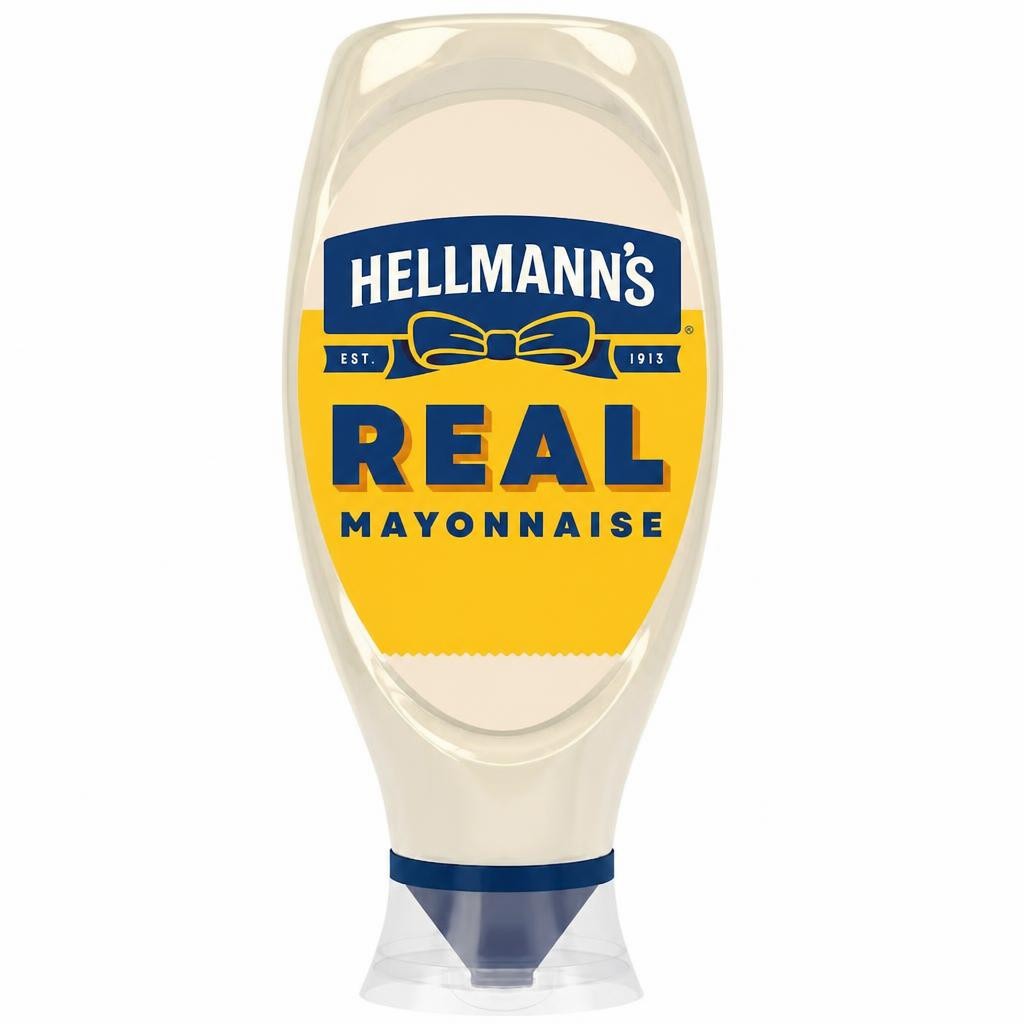 Hellmann's Real Mayonnaise Squeezy 580ml