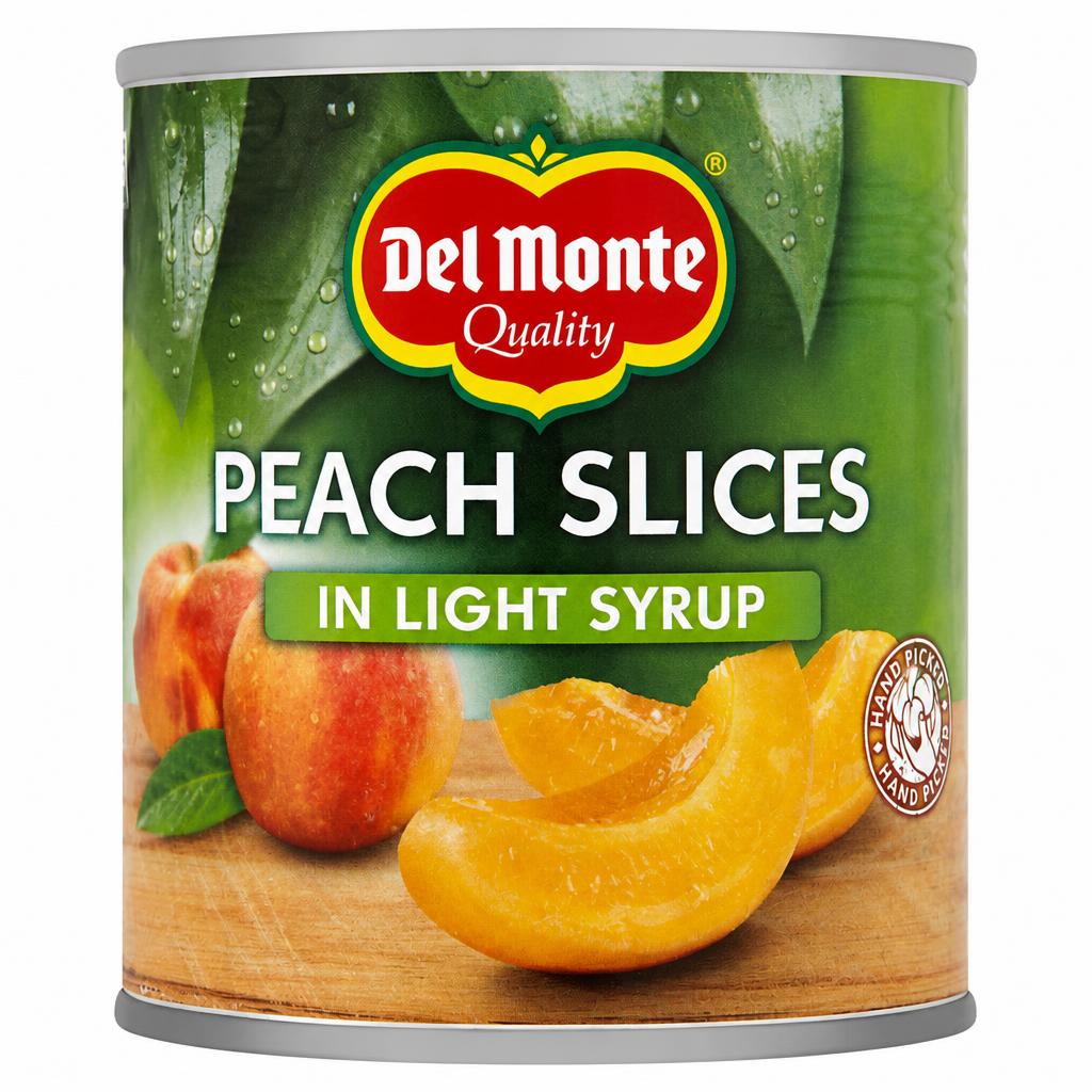Del Monte Peach Slices Light Syrup 227G