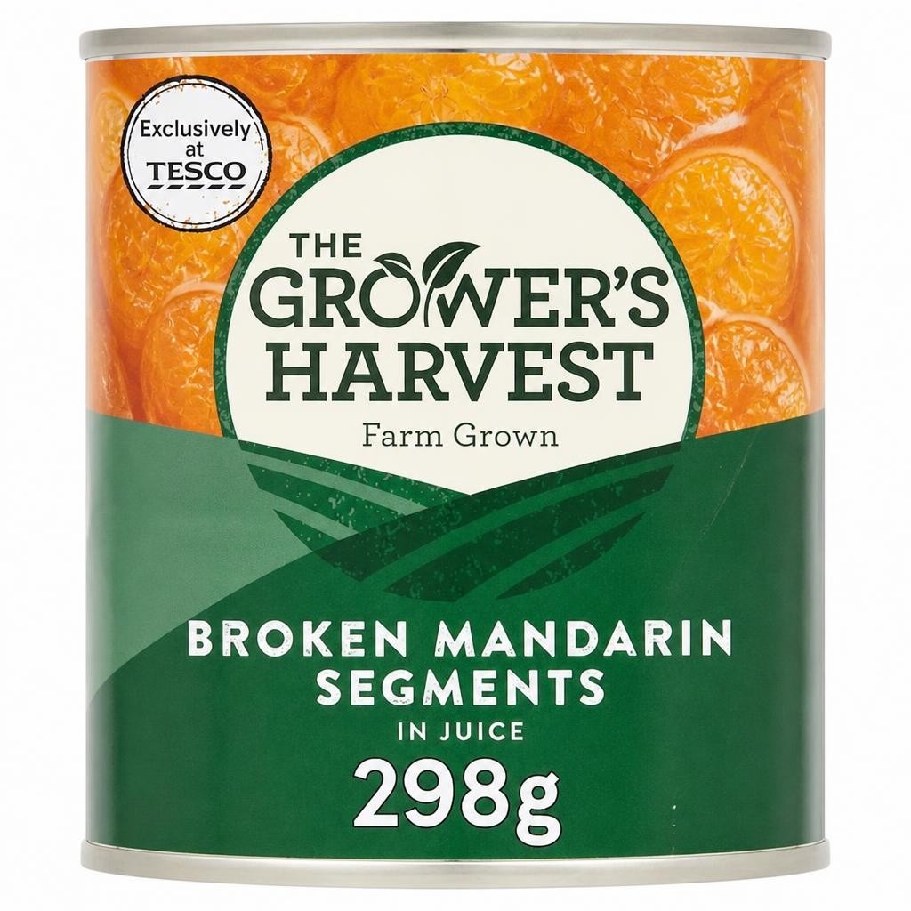 Growers Harvest Broken Mandarin Segments in Juice 298g