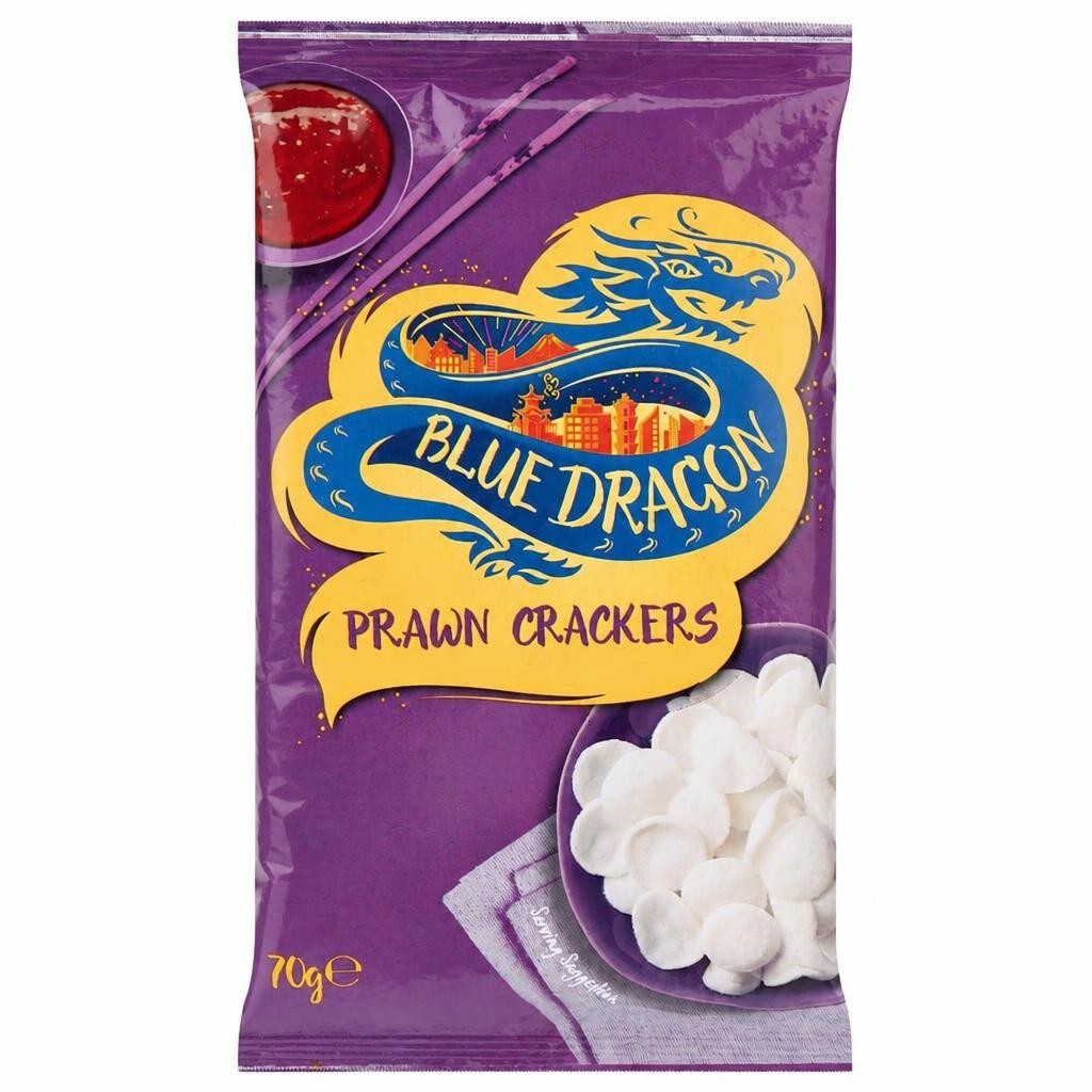 Blue Dragon Prawn Crackers 70G