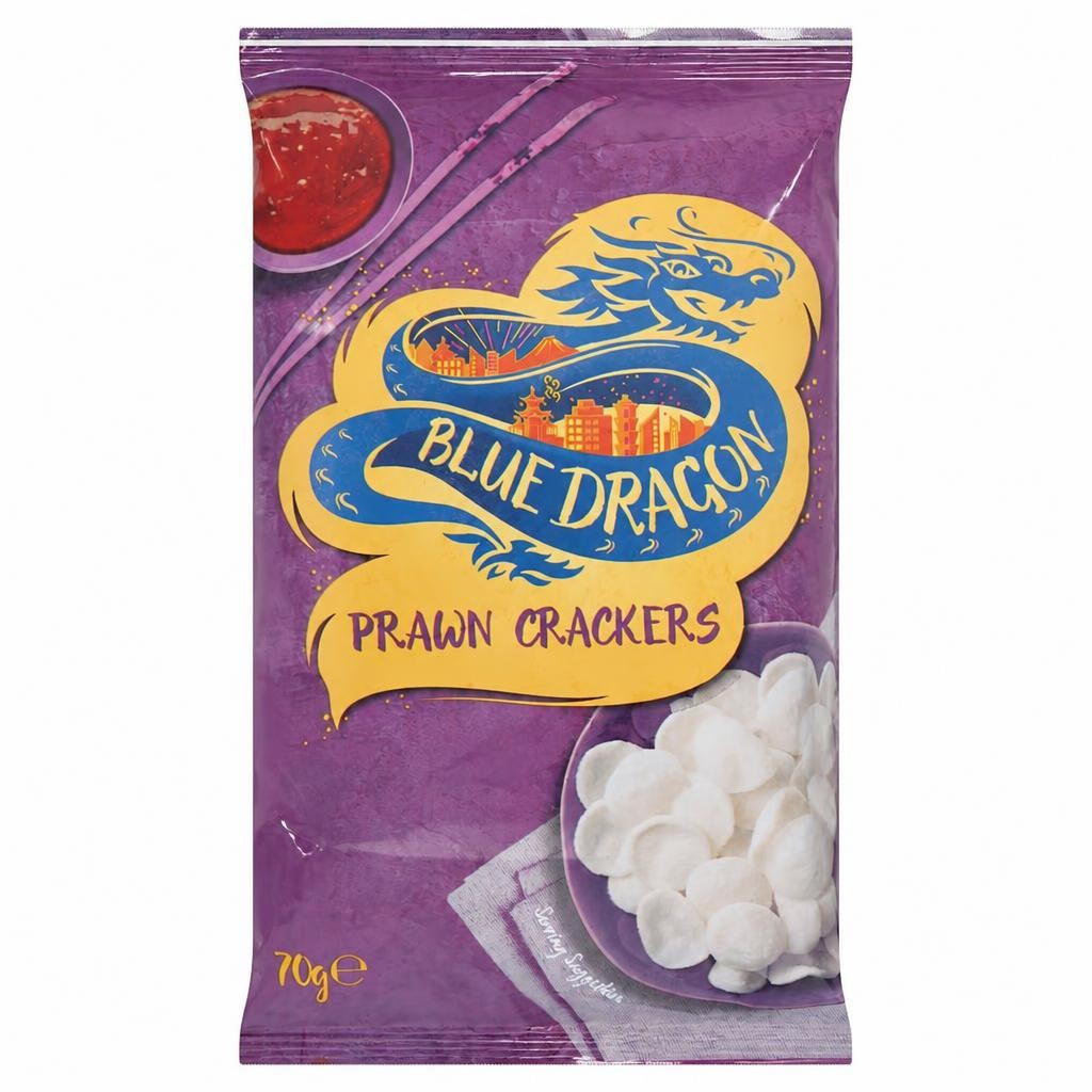 Blue Dragon Prawn Crackers 70G